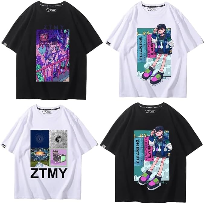Amazon.co.jp: [Visirou] ずっと真夜中でいいのに Tシャツ 半袖 12種類